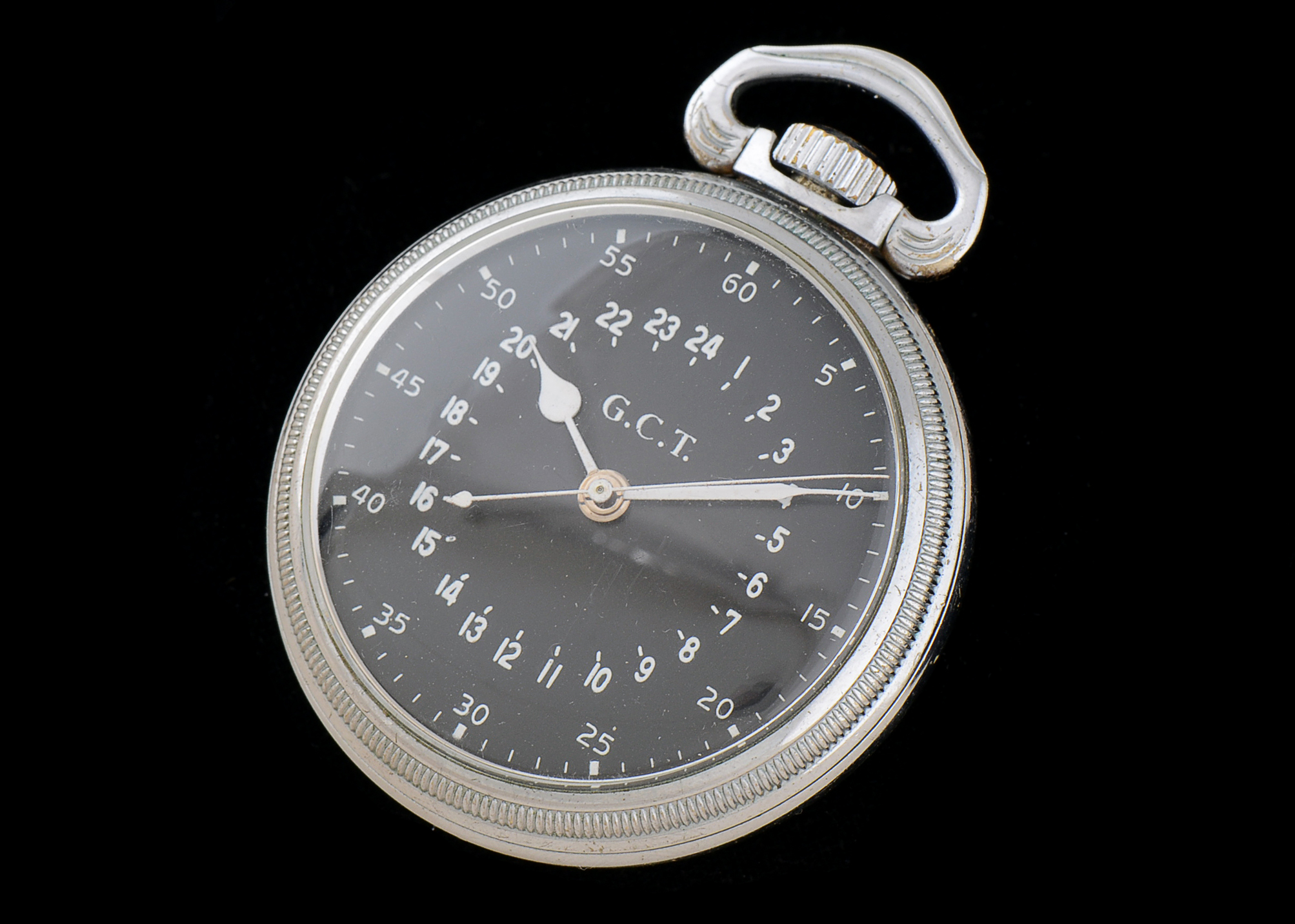 Hamilton G.C.T. 24-Hour Navigation Pocket Watch