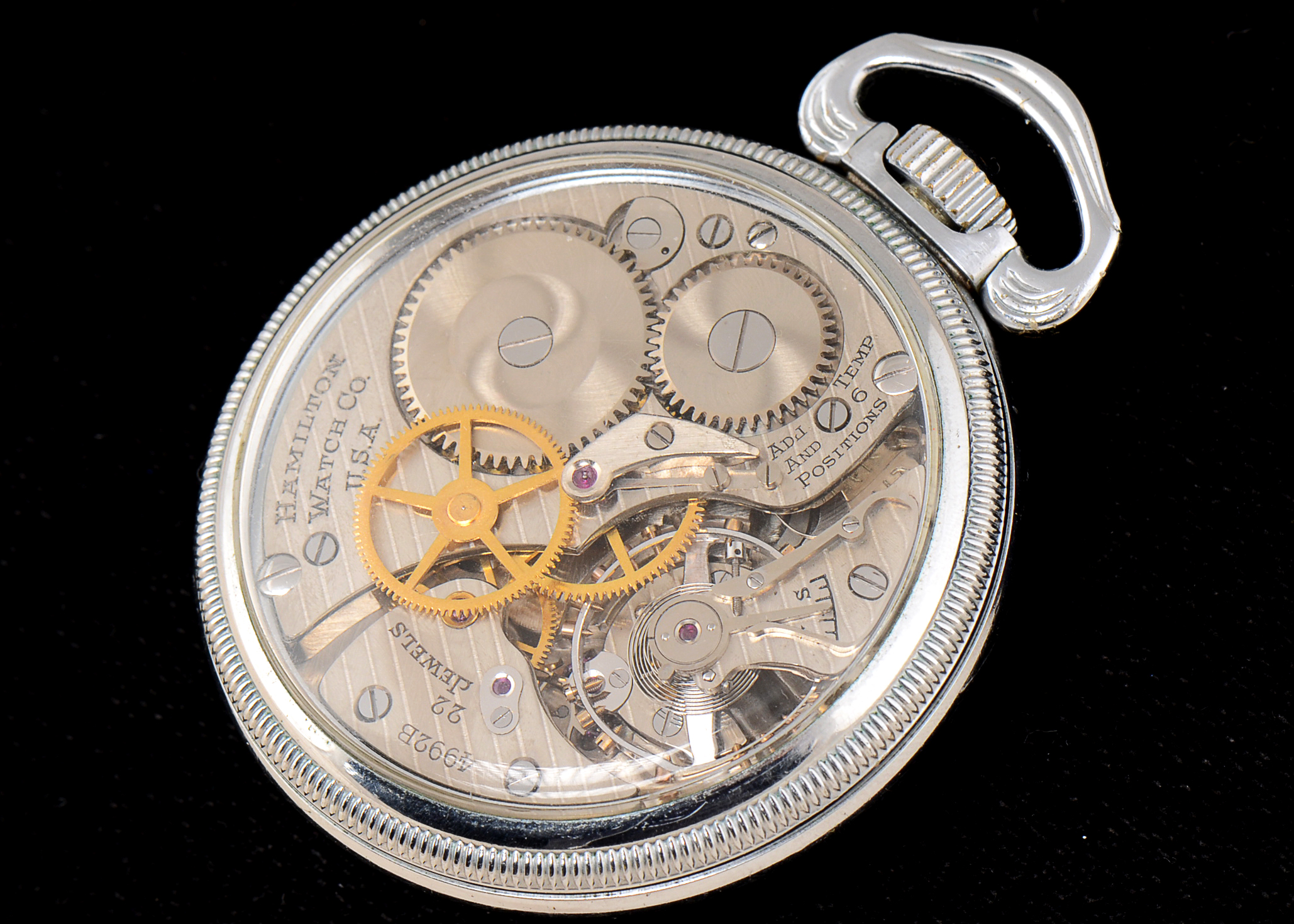 Hamilton G.C.T. 24-Hour Navigation Pocket Watch