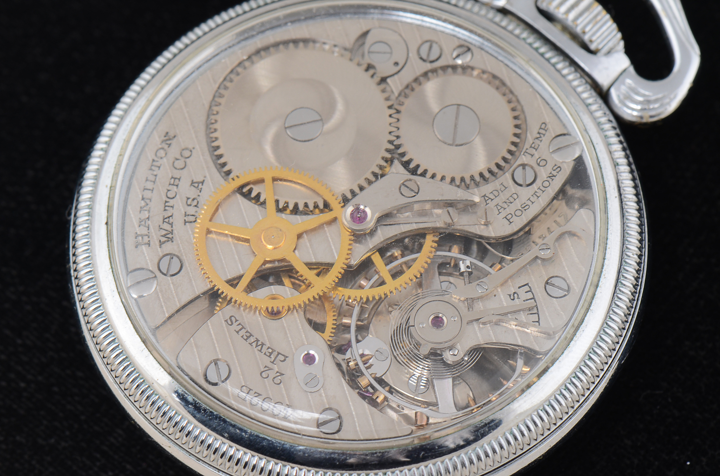 Hamilton G.C.T. 24-Hour Navigation Pocket Watch