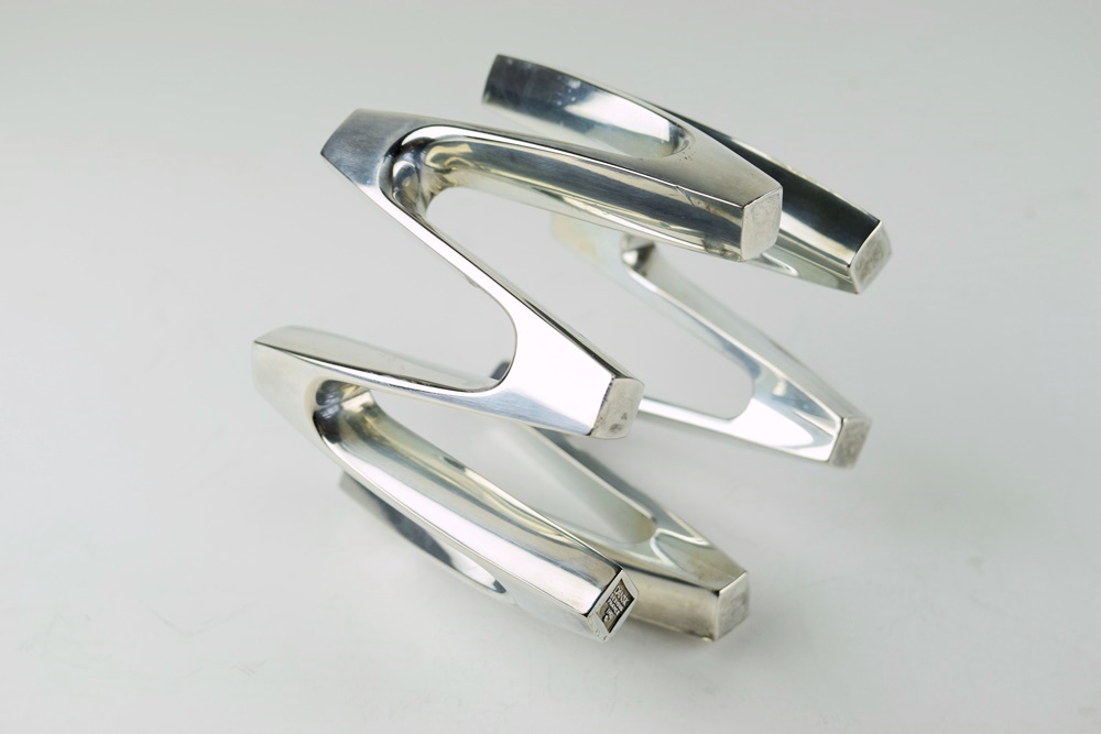 Dansk Mid-Century Modern Candle Holder with Slender Tapers