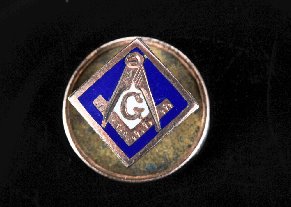 Collection of Vintage 10K and Sterling Masonic Blue Lodge Medals and Pins