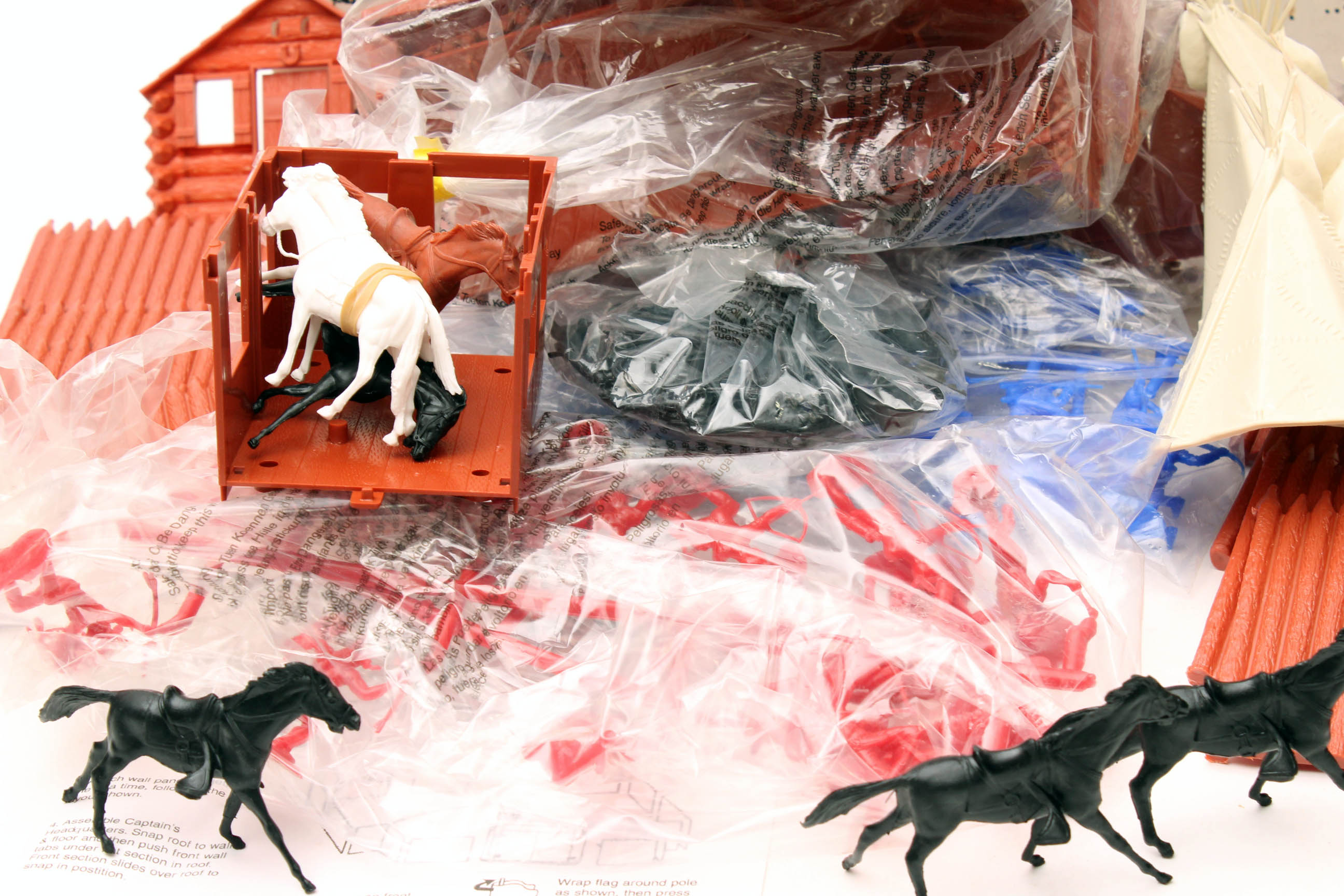 1995 Marx Commemorative Fort Apache Play Set