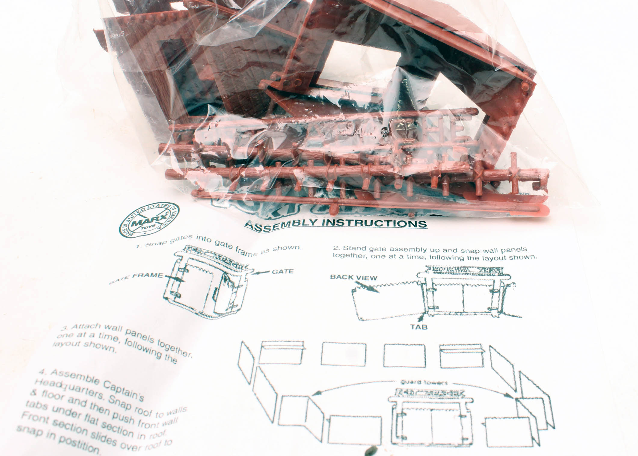 1995 Marx Commemorative Fort Apache Play Set