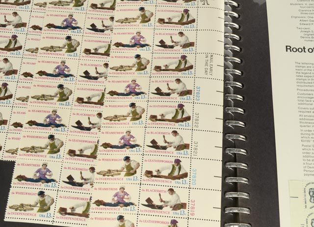 Eight Volumes, USPS American Commemorative Stamp Collection Books