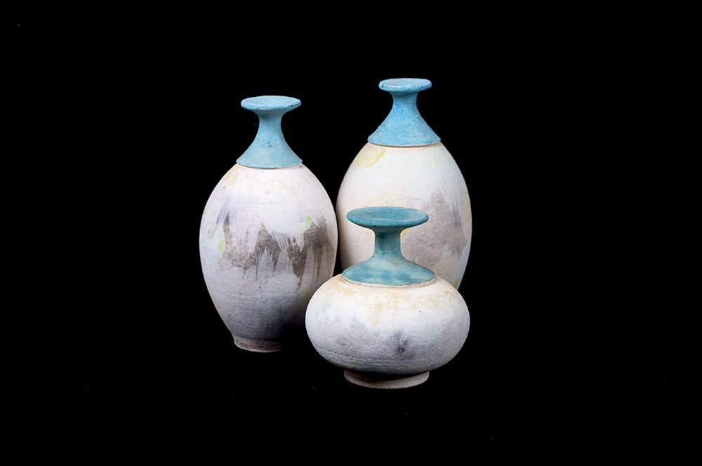 Walter Reiss Pottery Bud Vases