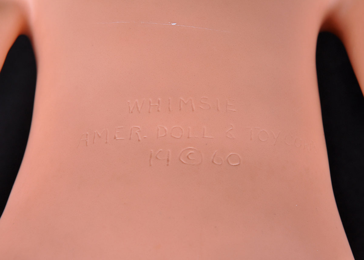 Vintage 1960 Whimsey "Hedda Get Bedda" Doll