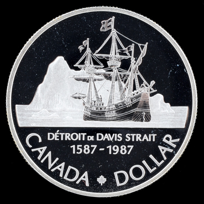 1987 Canadian Silver One Dollar Commemorative Coin