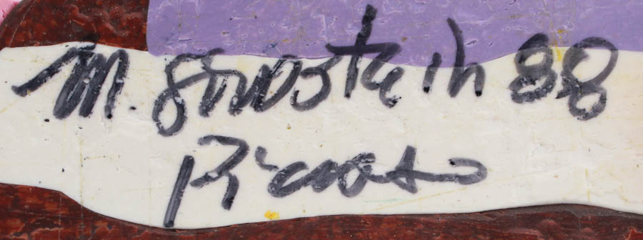 Picasso Pastiche Brooch