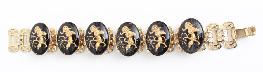 Thai Bracelet and Clip-On Earrings