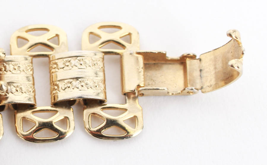 Thai Bracelet and Clip-On Earrings