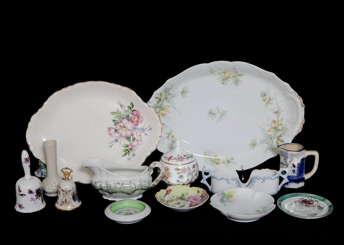 Vintage Porcelain and Ceramic Dishes