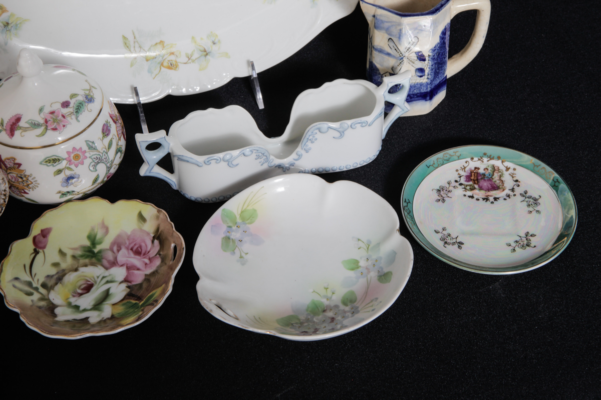 Vintage Porcelain and Ceramic Dishes