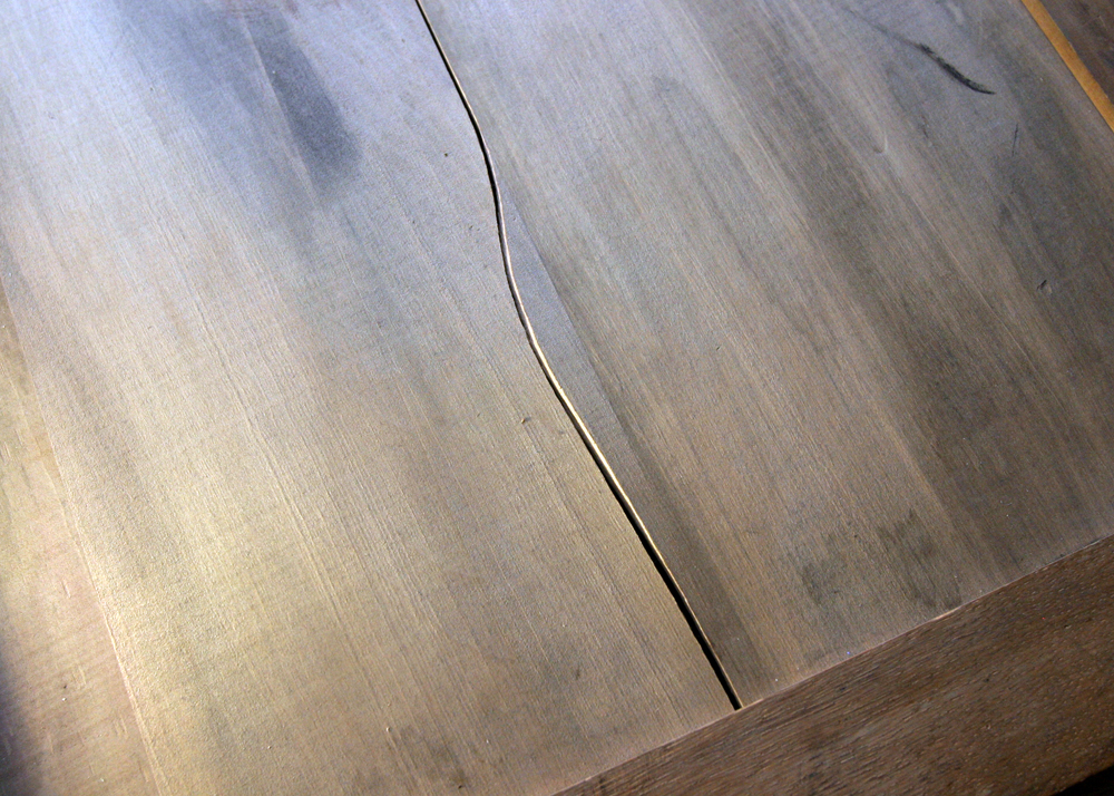 Vintage Wooden Flat File Cabinet