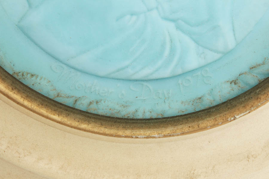 Group of Six Fenton Mother's Day Plates