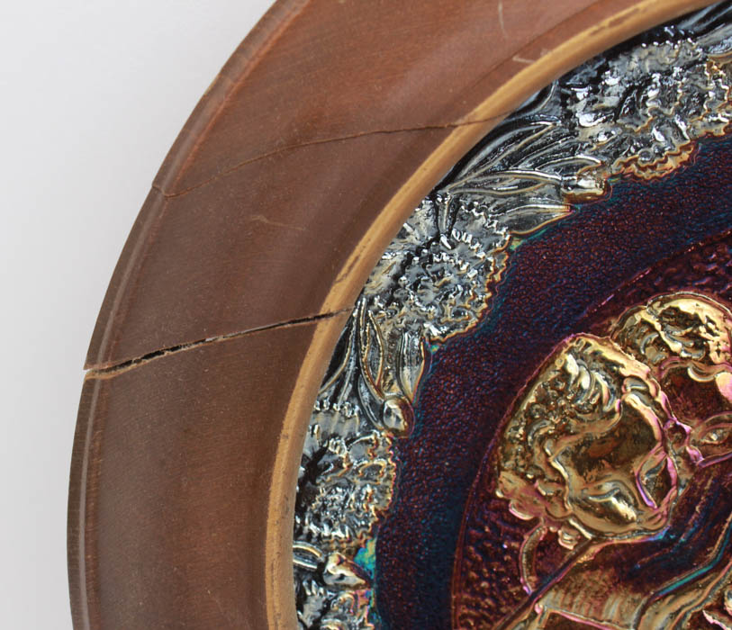 Group of Six Fenton Mother's Day Plates