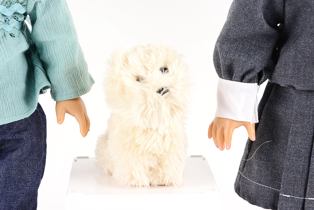 American Girl Dolls with Dog