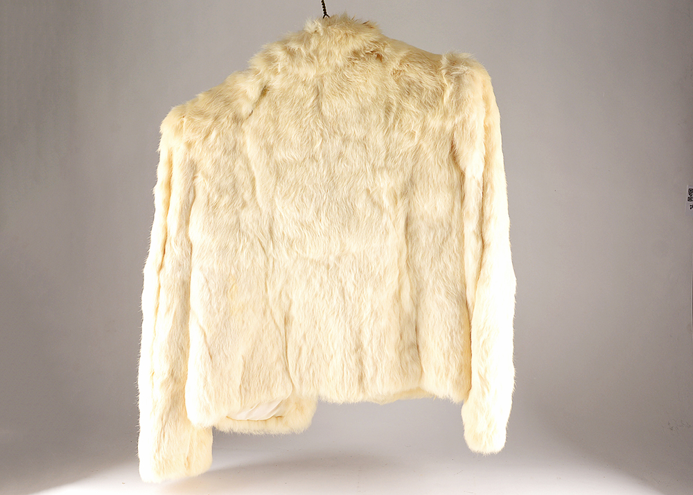 White Fur Women's Jacket