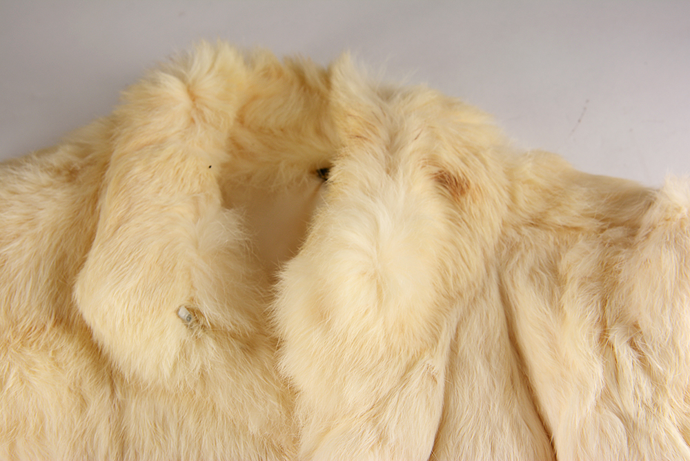 White Fur Women's Jacket