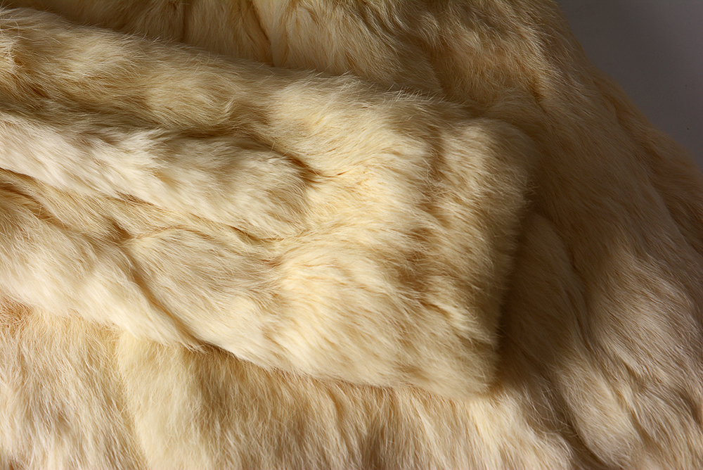 White Fur Women's Jacket