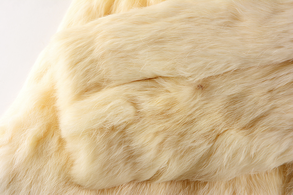 White Fur Women's Jacket