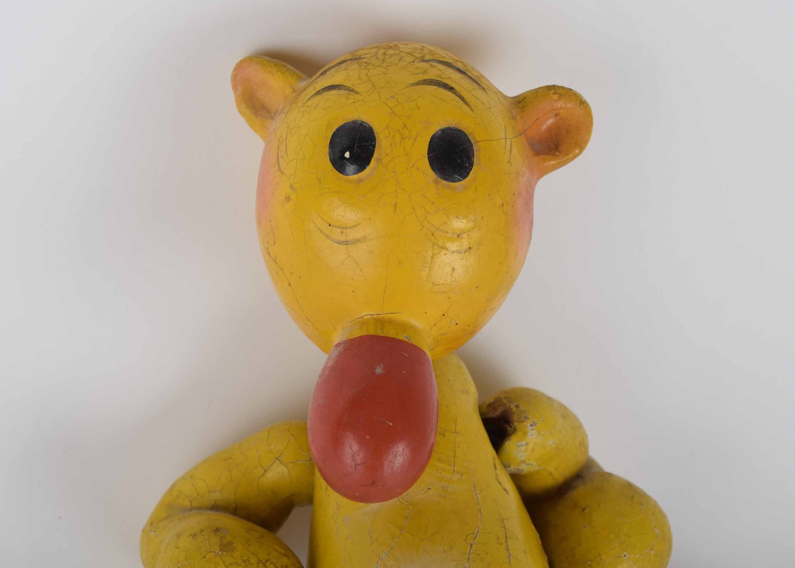 Vintage Popeye "Jeep" Wooden Doll