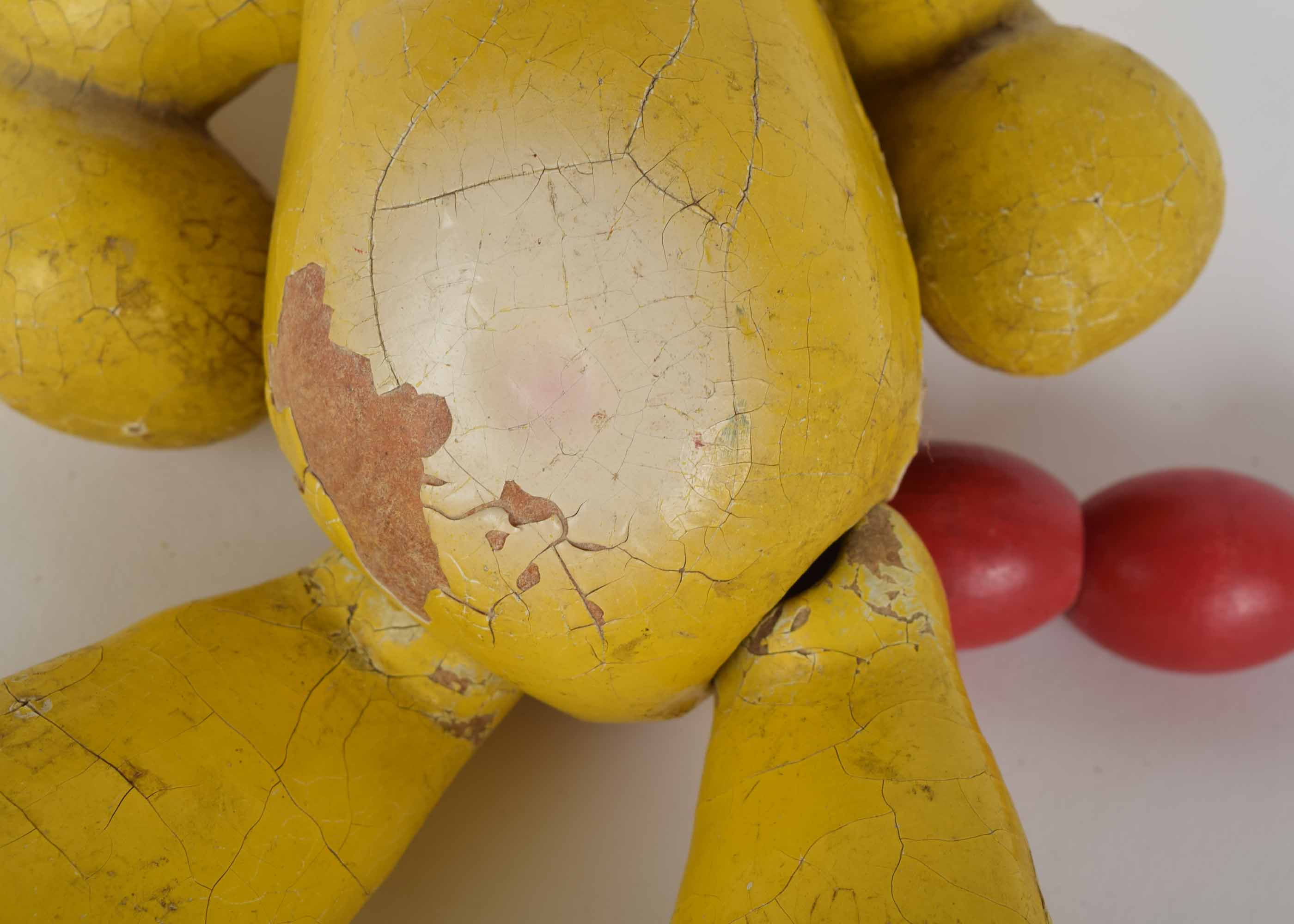 Vintage Popeye "Jeep" Wooden Doll