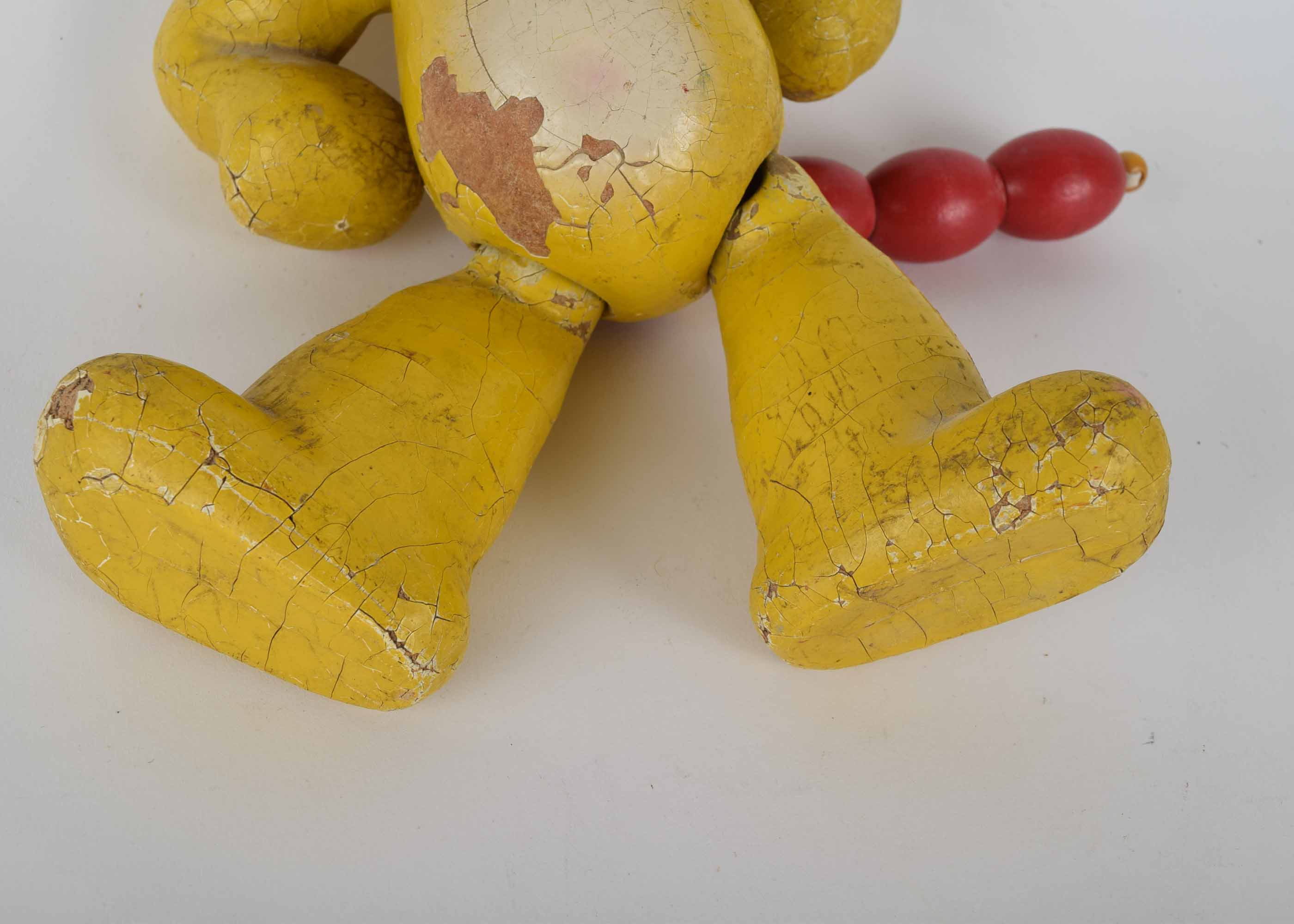 Vintage Popeye "Jeep" Wooden Doll