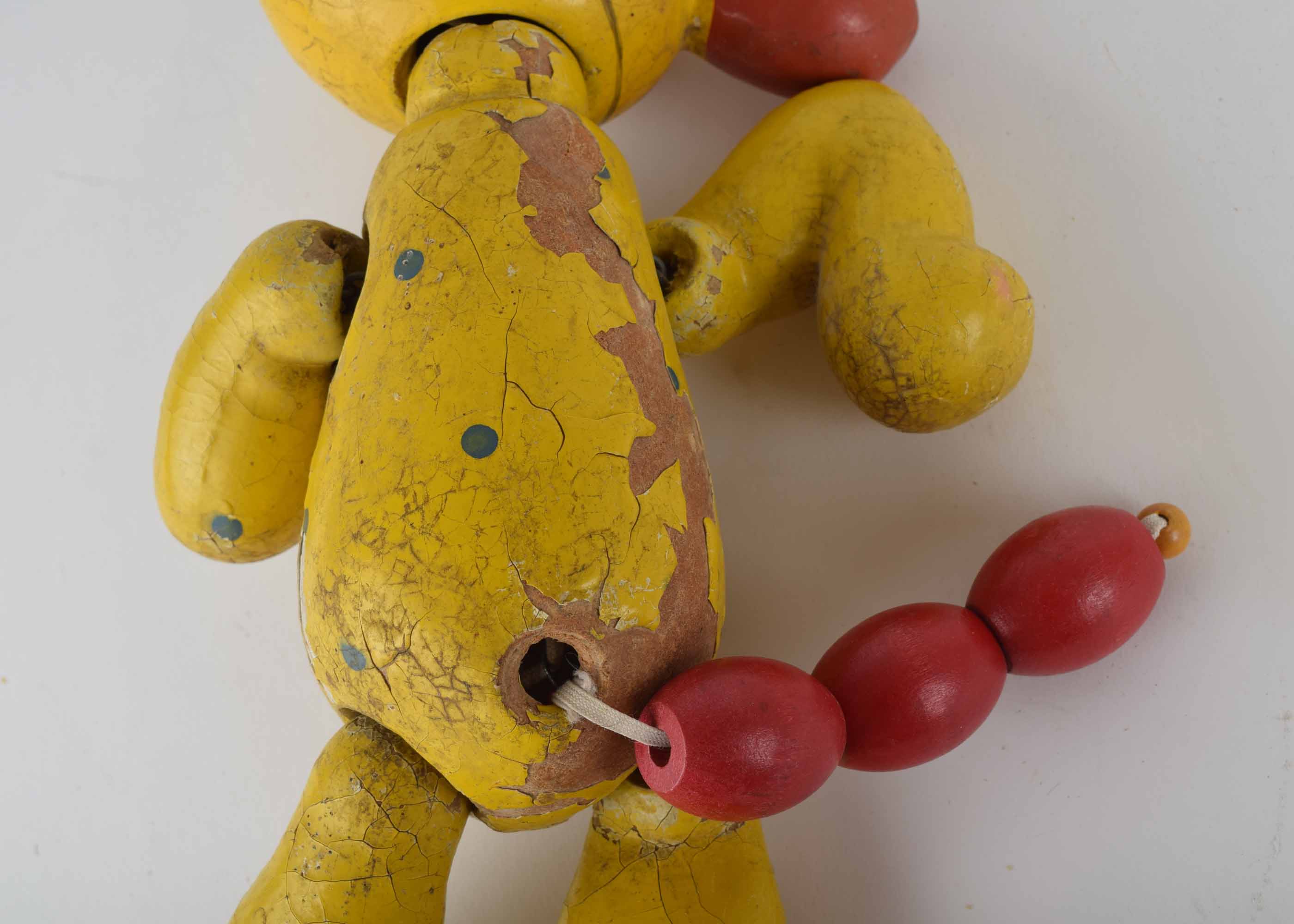 Vintage Popeye "Jeep" Wooden Doll