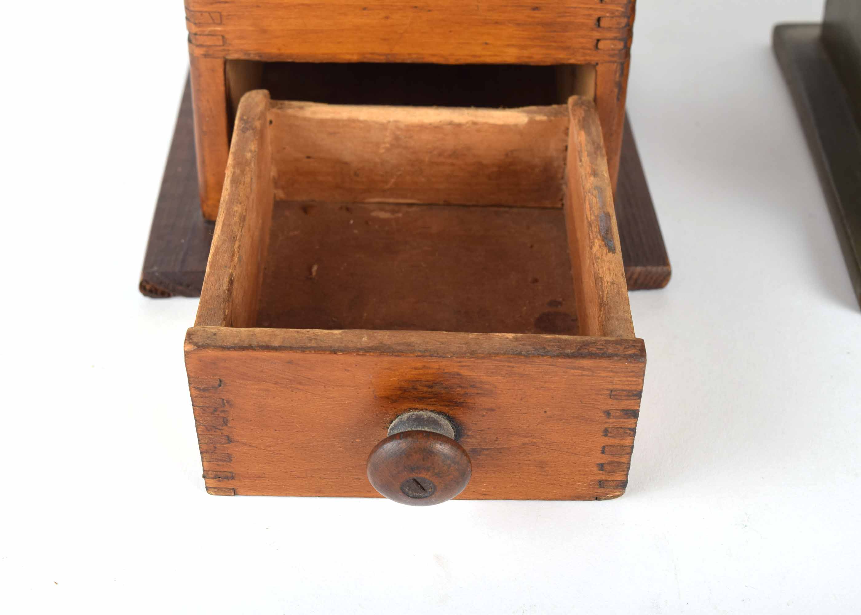 Two Vintage Coffee Grinders