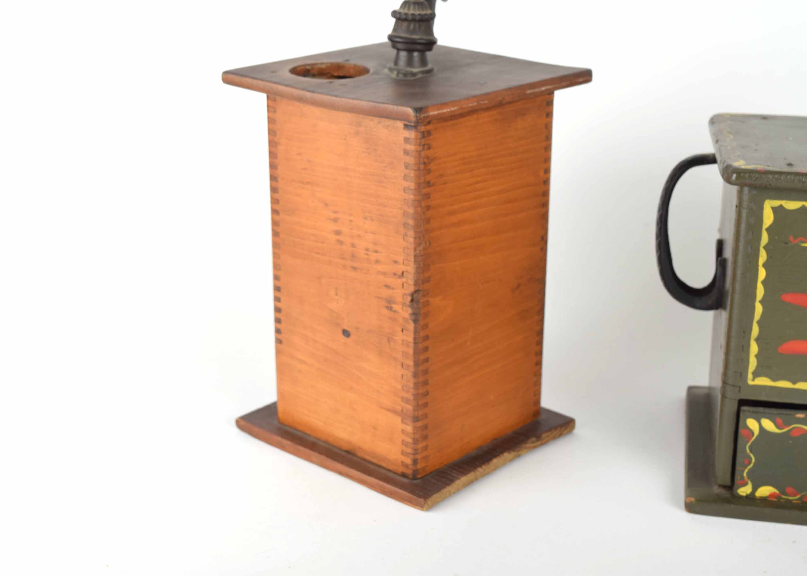 Two Vintage Coffee Grinders