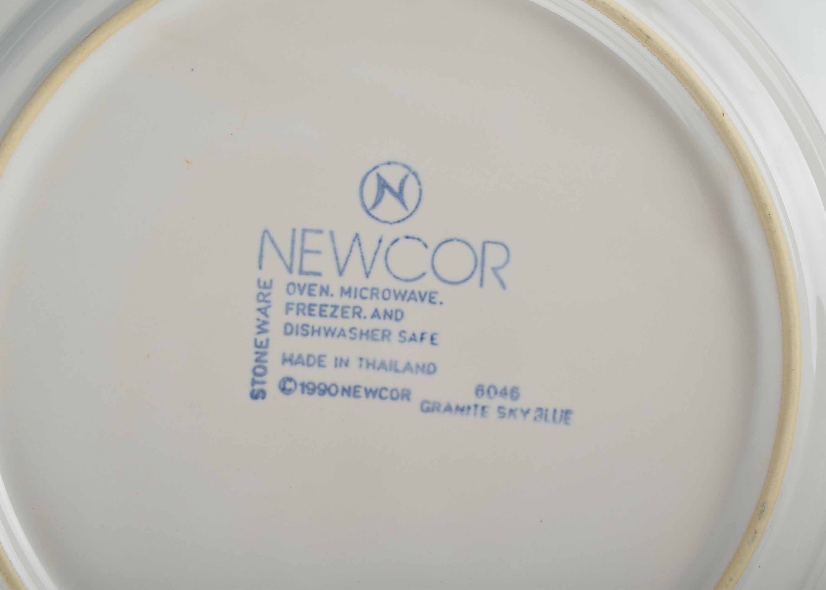 Blue and White Dinnerware Assortment