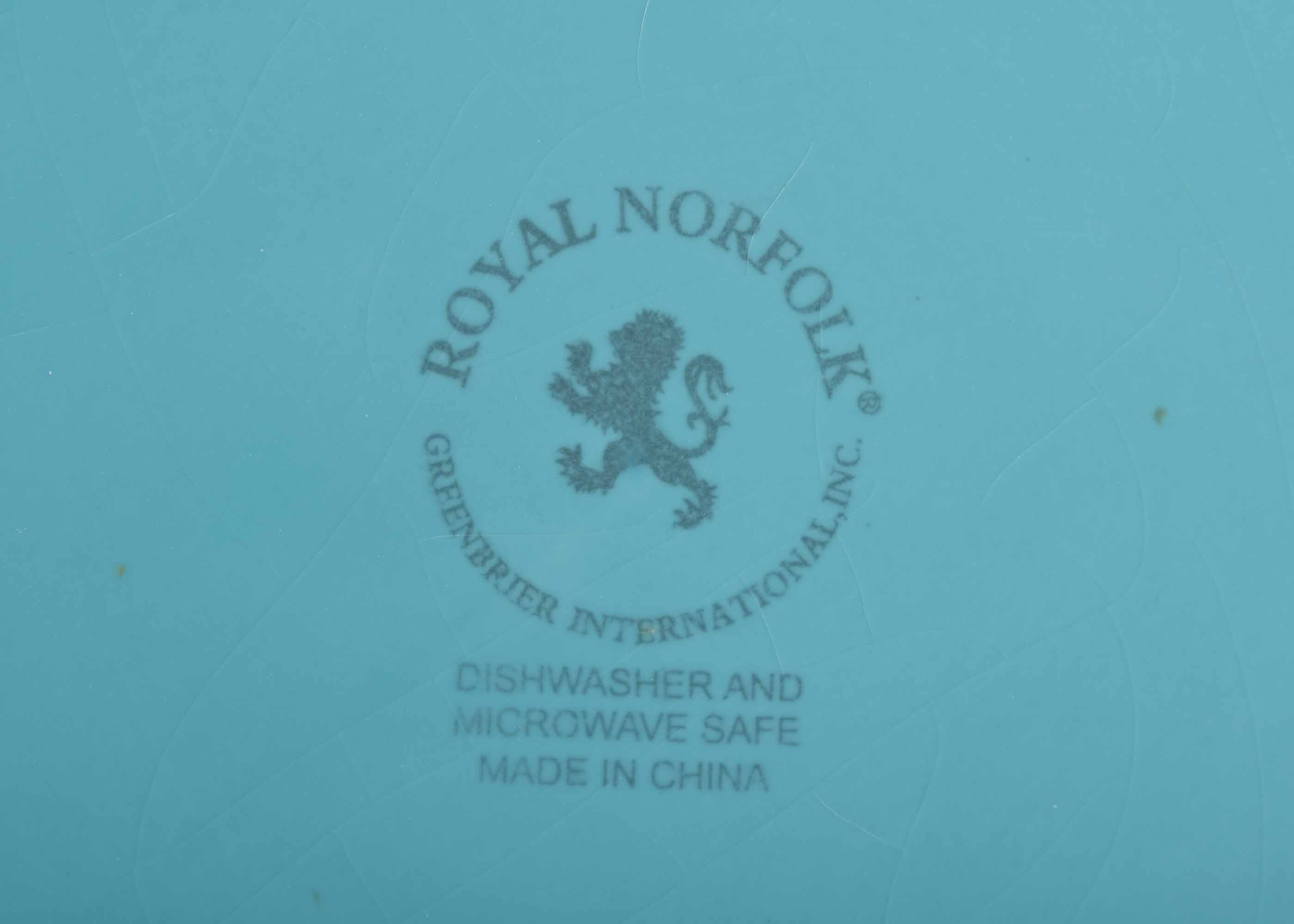 Blue and White Dinnerware Assortment