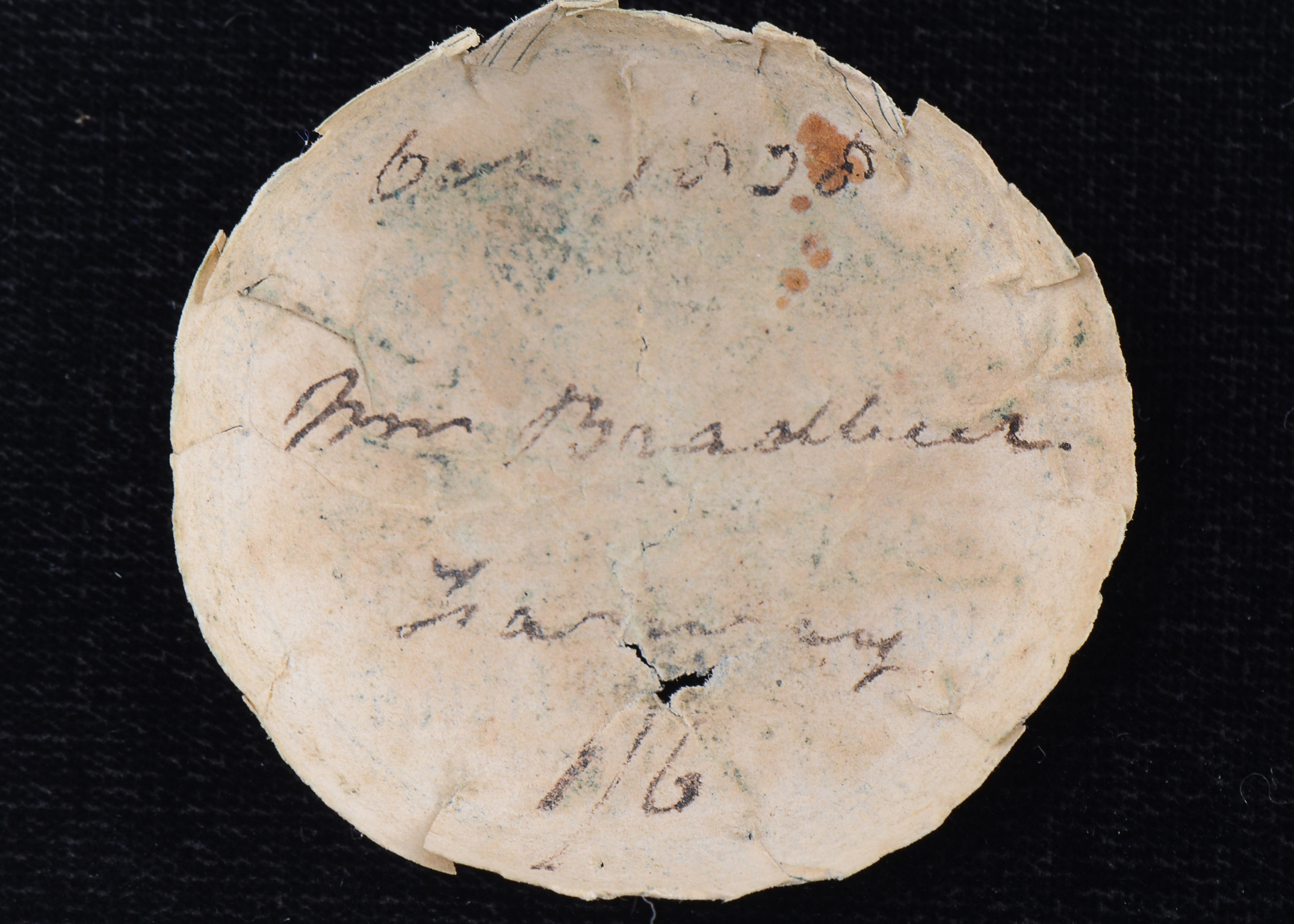 Antique English T. T. Salter Tortoise Shell Pocket Watch