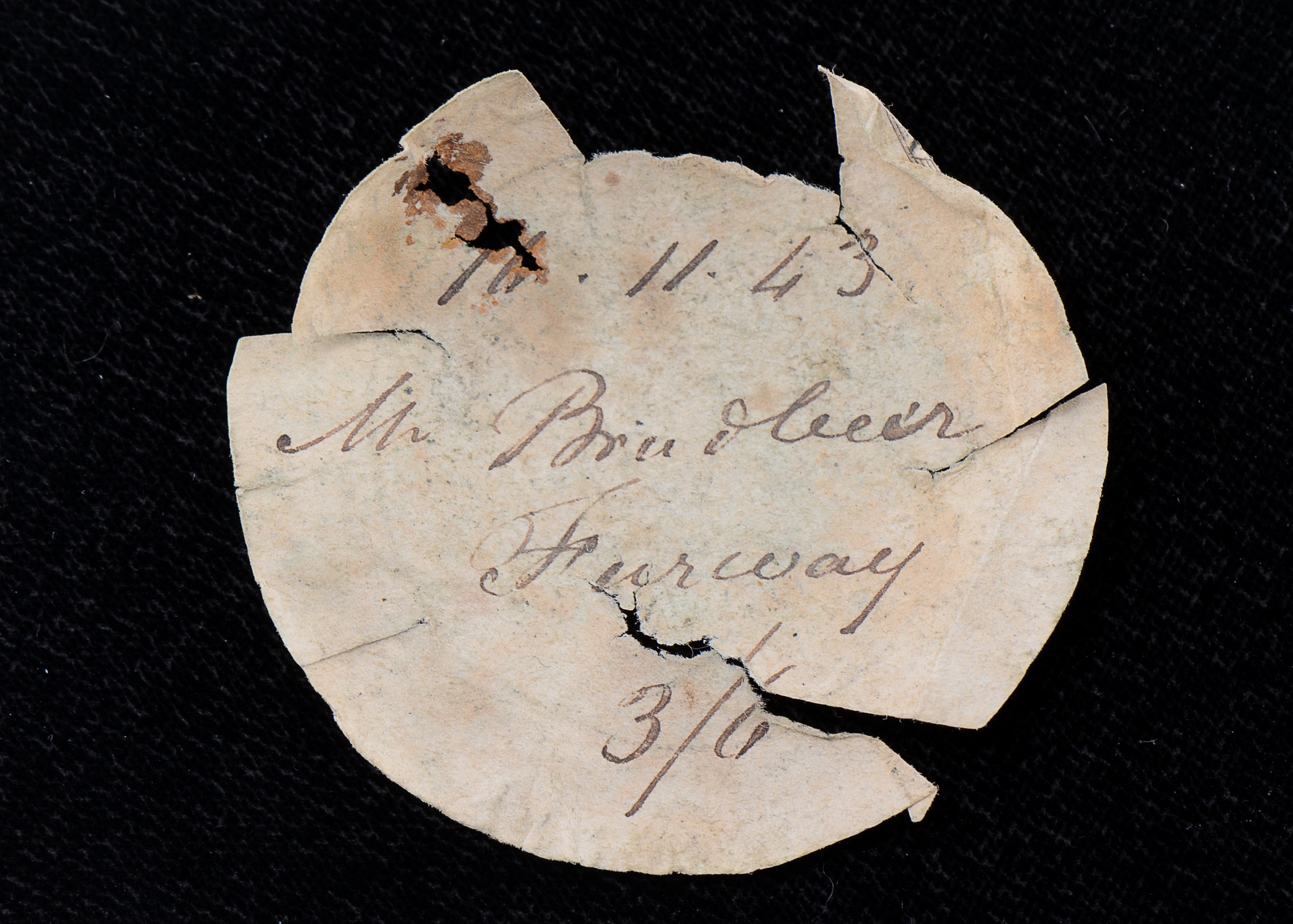 Antique English T. T. Salter Tortoise Shell Pocket Watch