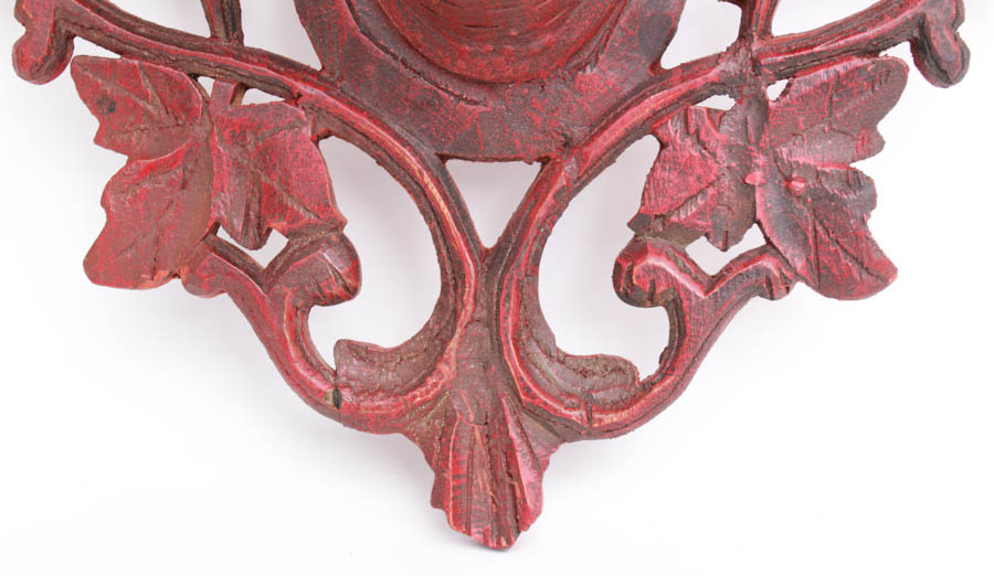 Carved Antelope Wall Shelf