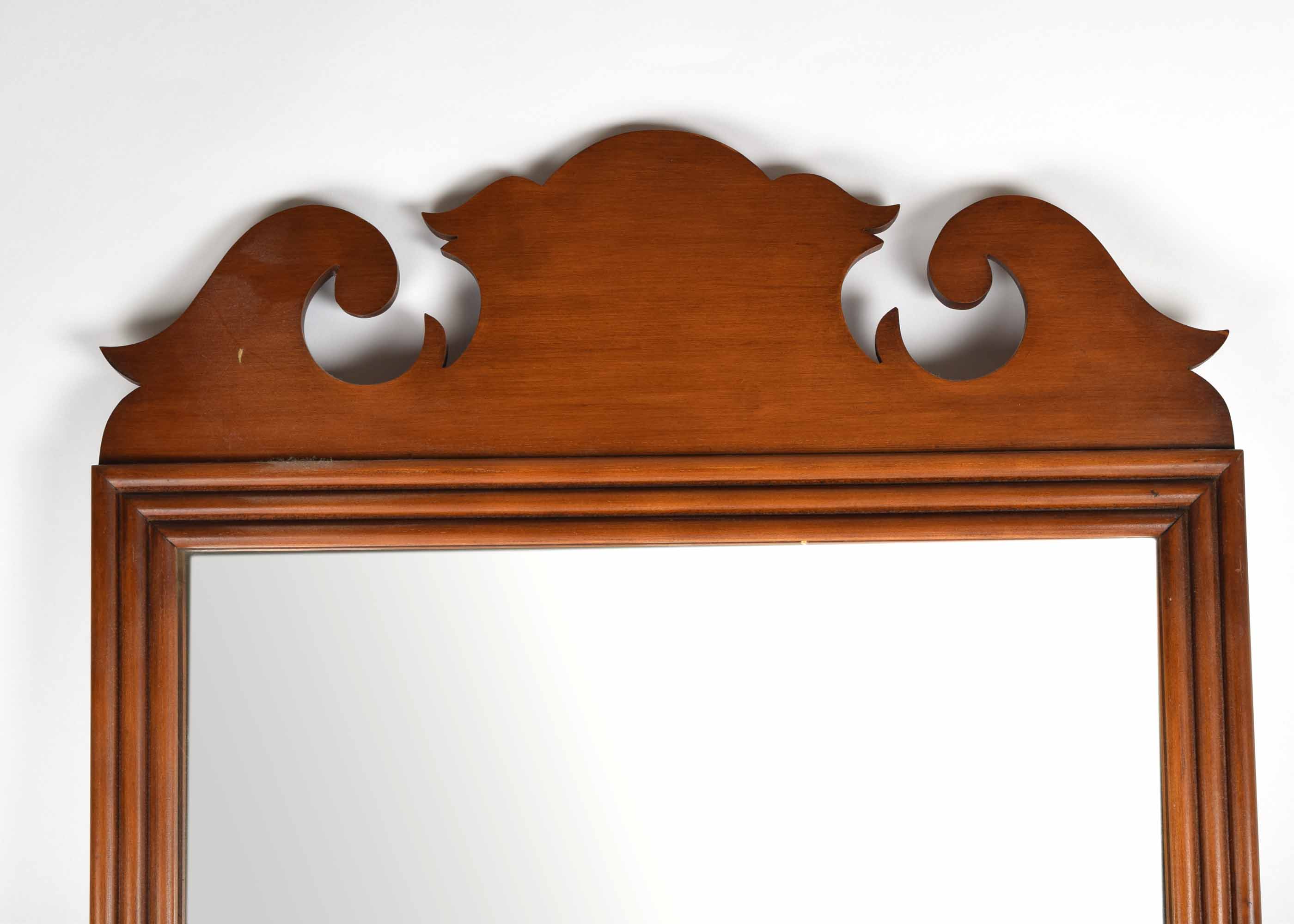 Pair of Federal Style Wooden Mirrors