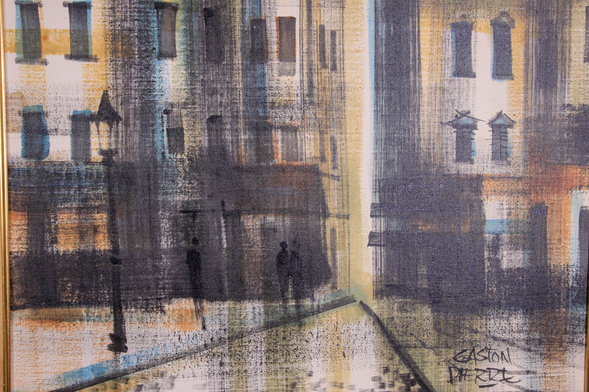 Gaston Pierre Original Acrylic Painting on Canvas