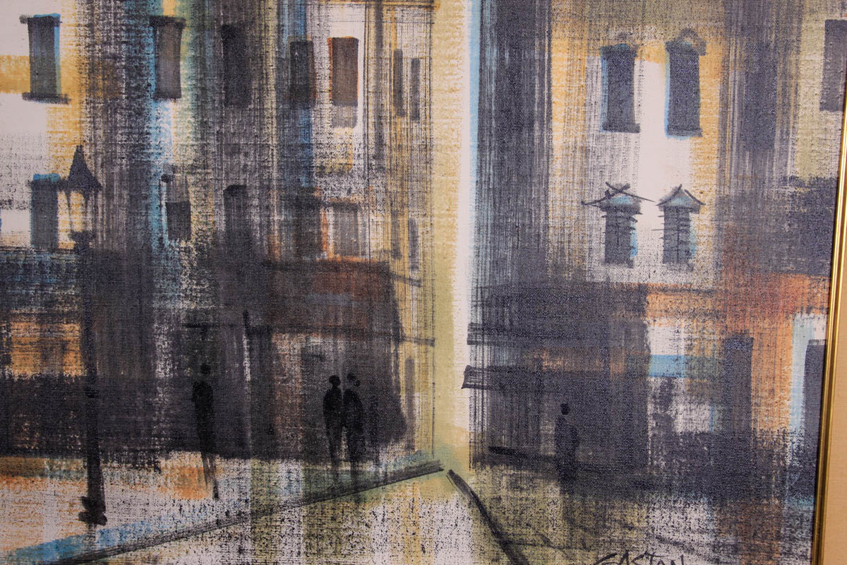 Gaston Pierre Original Acrylic Painting on Canvas