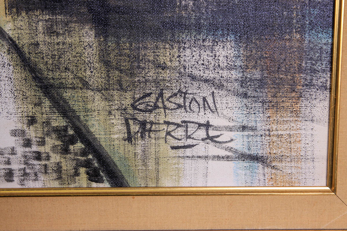 Gaston Pierre Original Acrylic Painting on Canvas