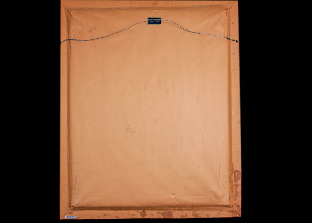 Gaston Pierre Original Acrylic on Canvas of Harbor Scene