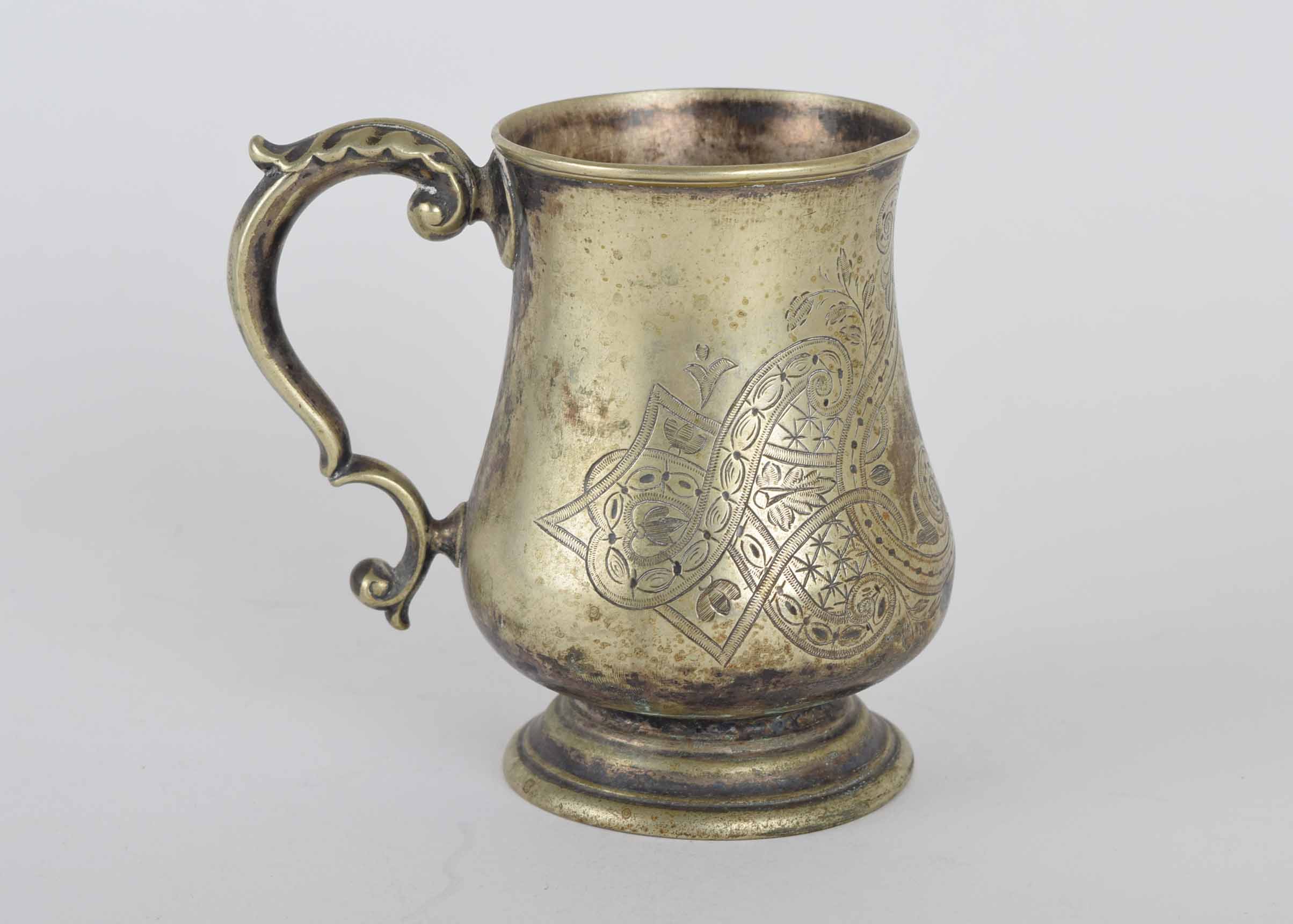 Antique Silver Plate Tankard