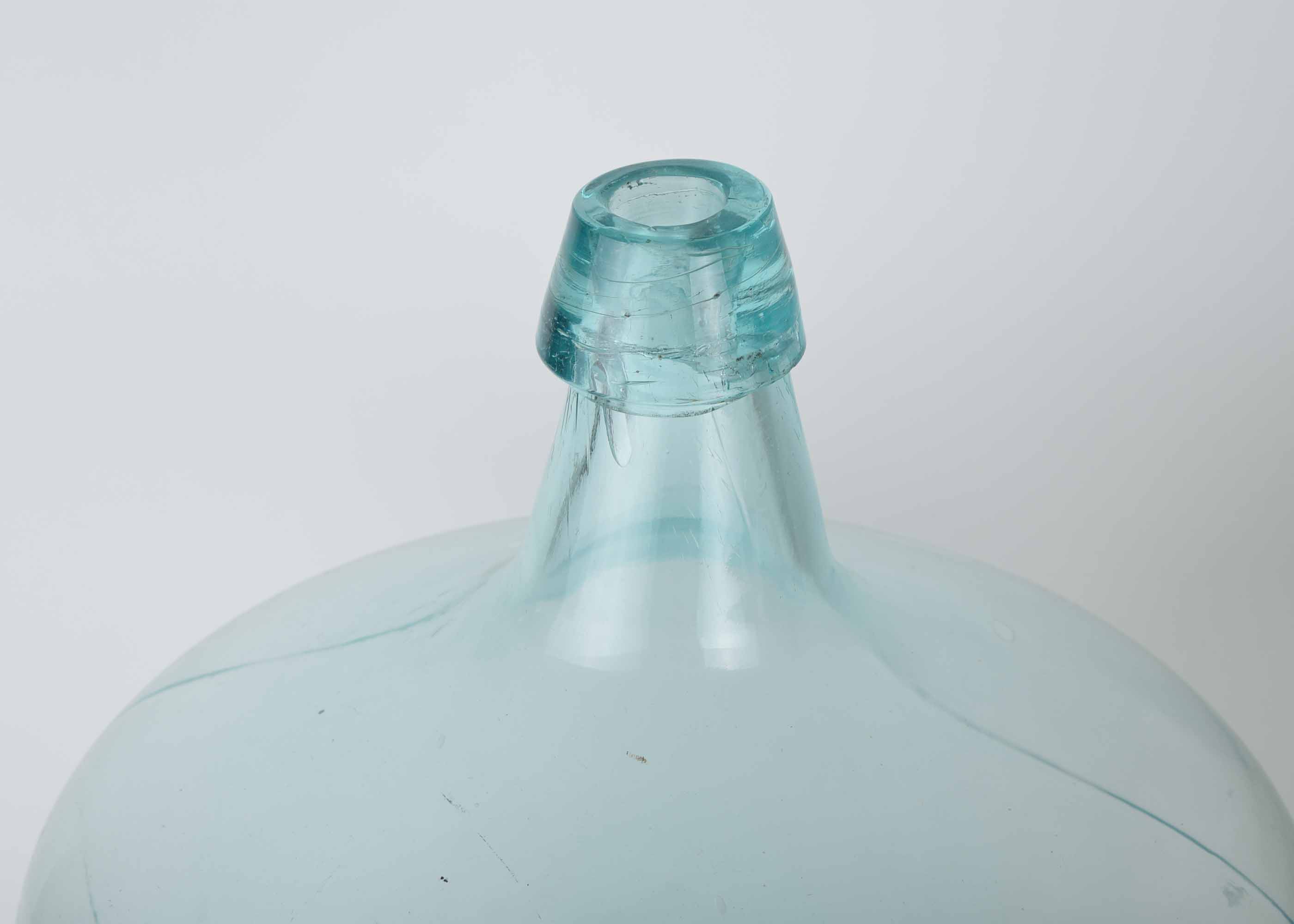 Oversize Glass Jug Pair