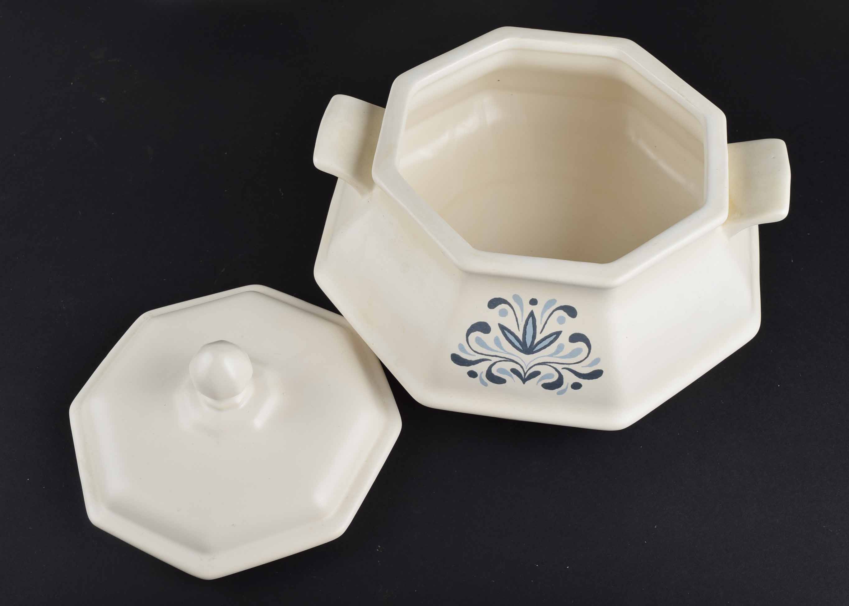 White Stoneware Dinnerware Service Assortment
