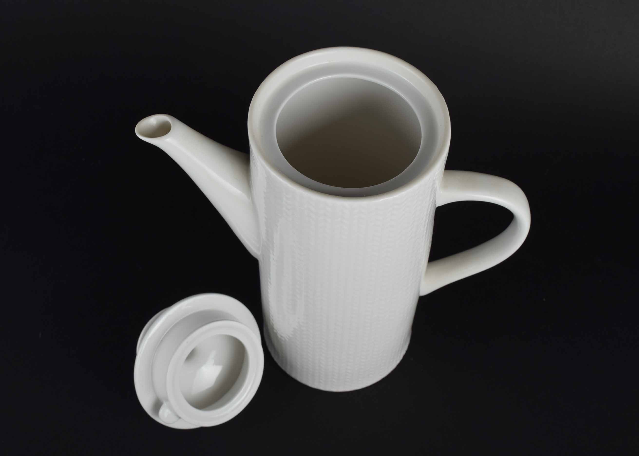 White Stoneware Dinnerware Service Assortment