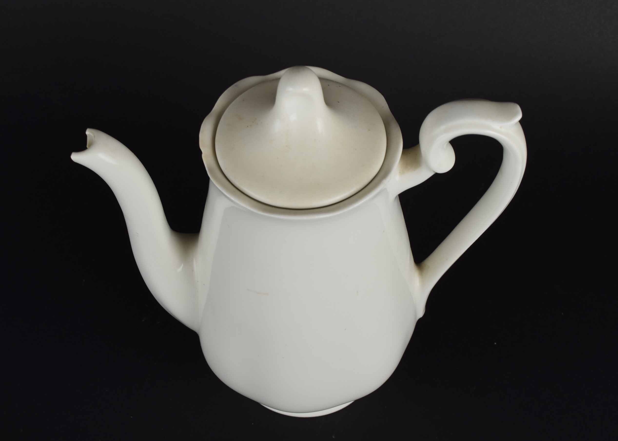 White Stoneware Dinnerware Service Assortment