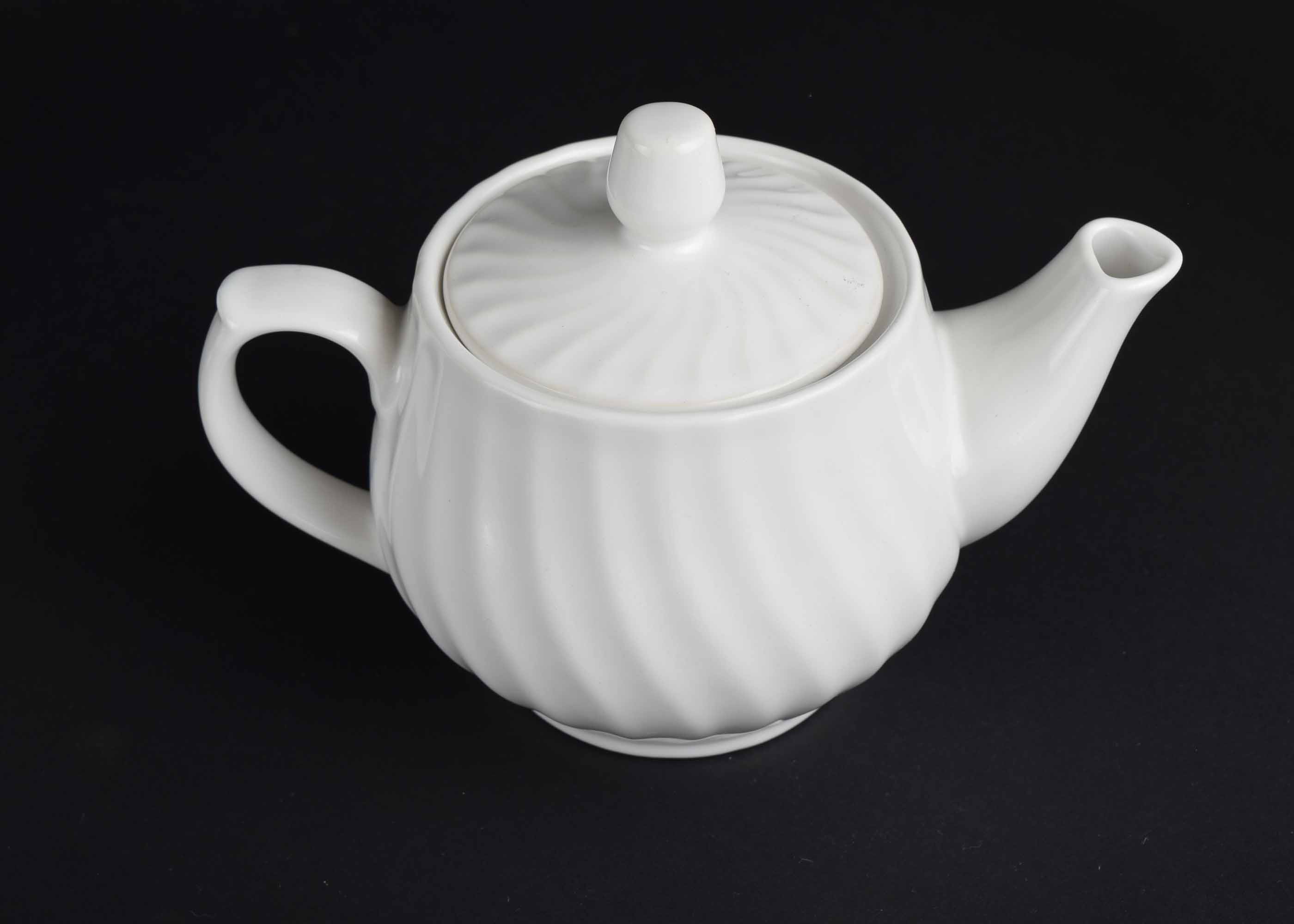 White Stoneware Dinnerware Service Assortment