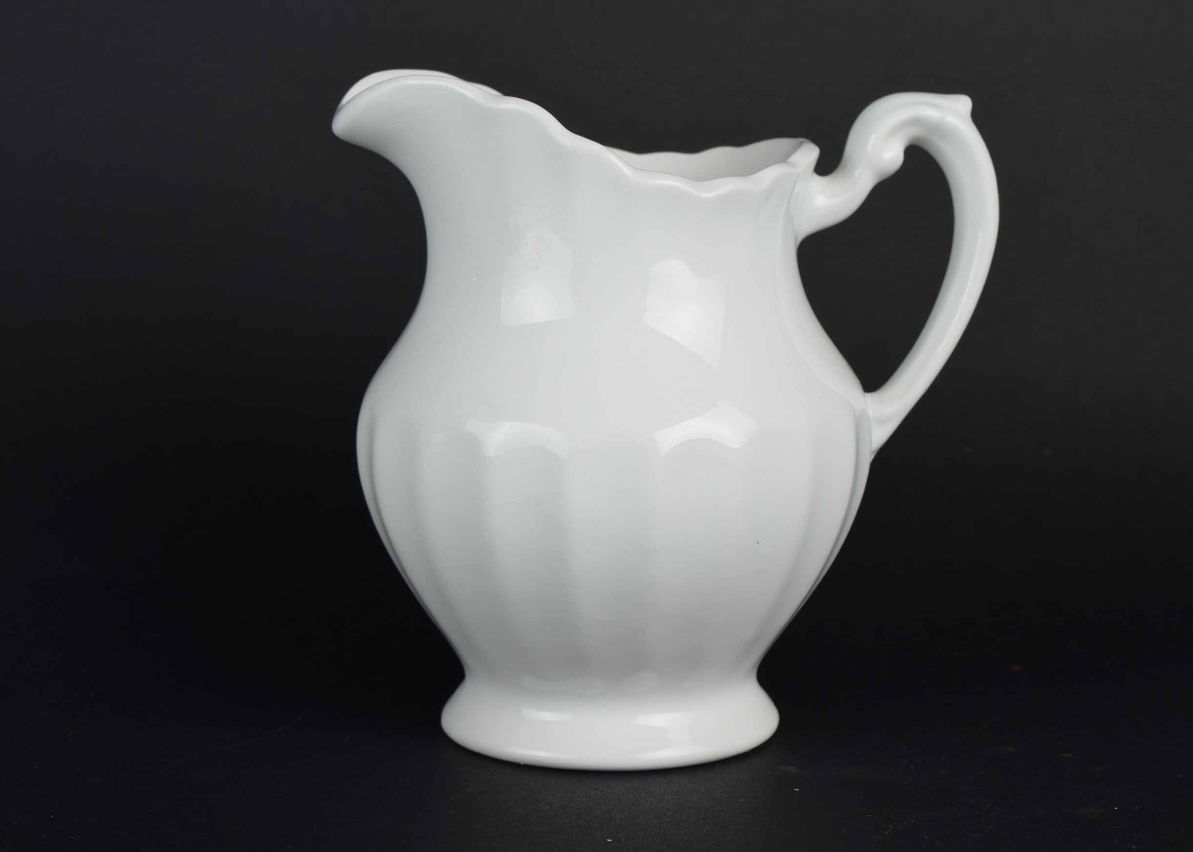 White Stoneware Dinnerware Service Assortment