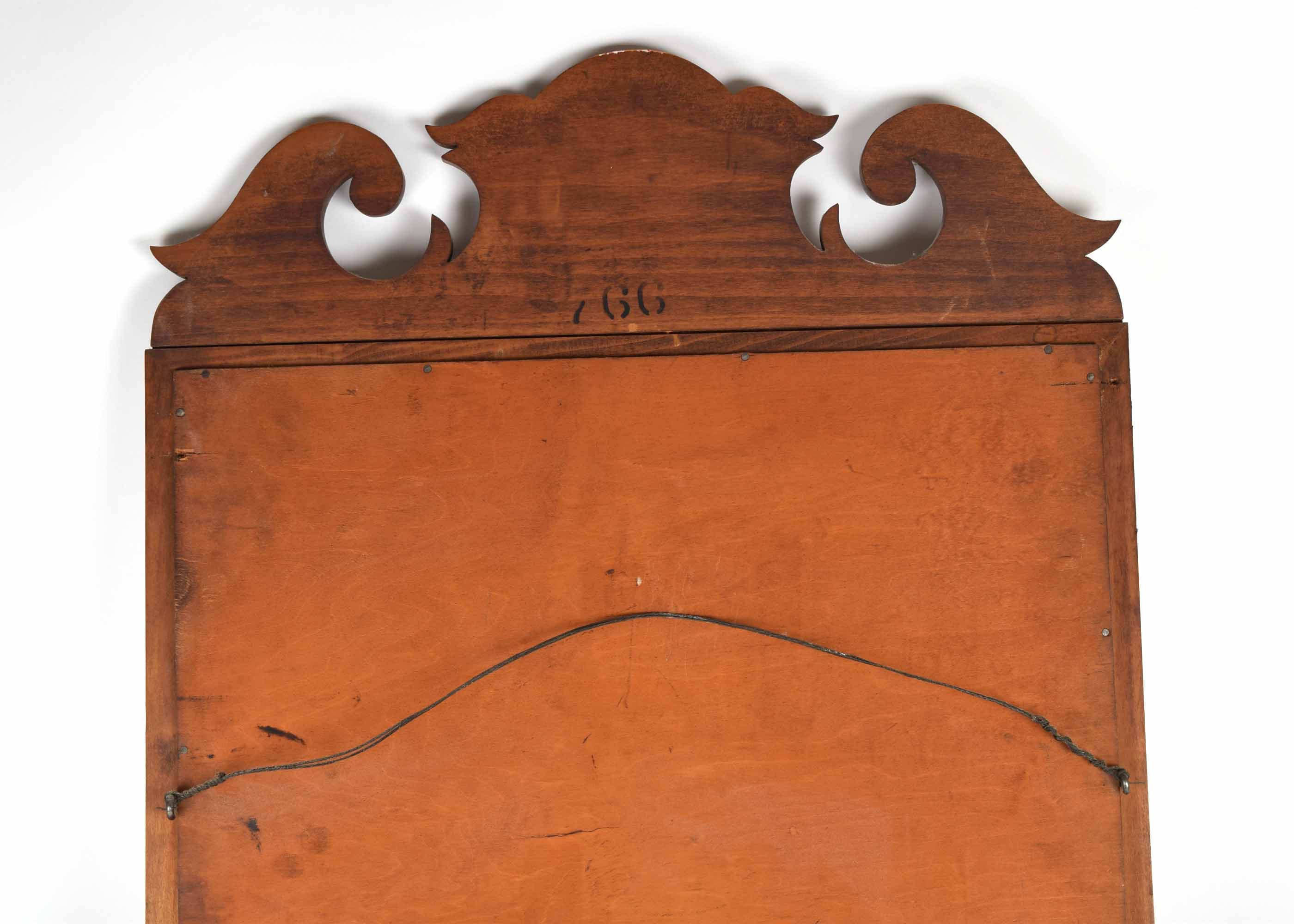 Pair of Federal Style Wooden Mirrors