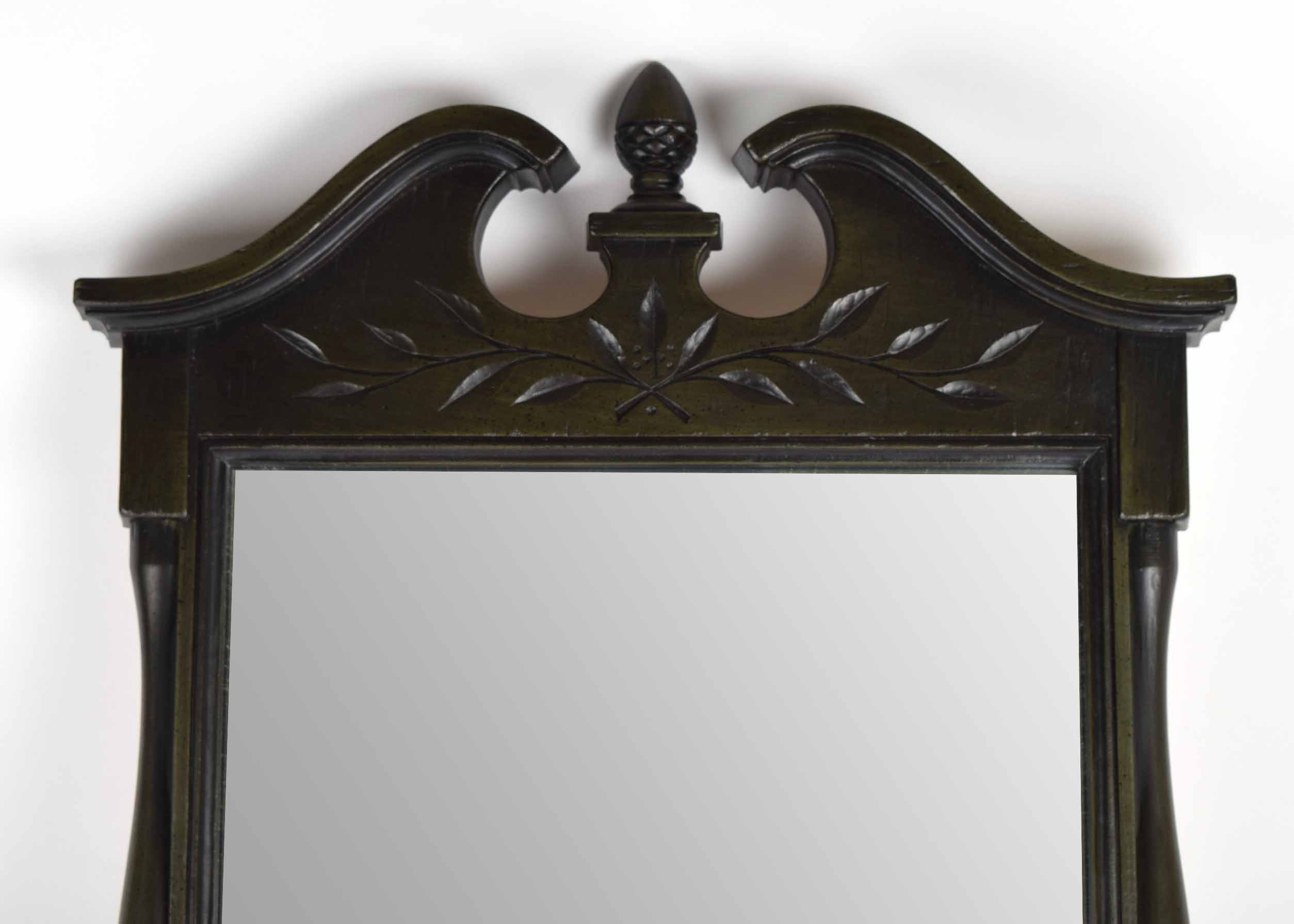 Pair of Federal Style Wooden Mirrors