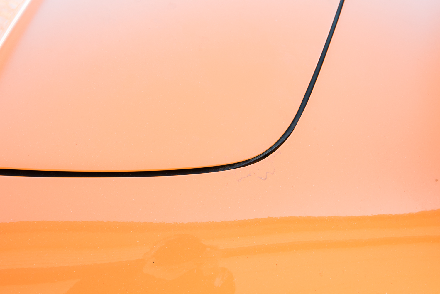 Amber Orange 1973 Volkswagen Karmann Ghia